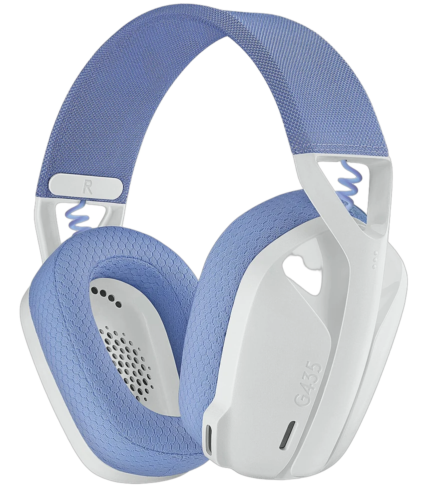Logitech G435 LIGHTSPEED Wireless Gaming Headset – Black | White | Blue
